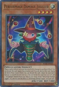 Performage Damage Juggler [BLRR-EN059] Ultra Rare | The Time Vault CA