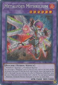 Metalfoes Mithrilium [BLRR-EN082] Secret Rare | The Time Vault CA