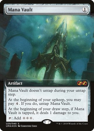 Mana Vault [Ultimate Box Topper] | The Time Vault CA