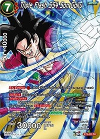 Triple Flash SS4 Son Goku [BT4-003] | The Time Vault CA