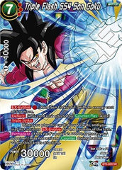 Triple Flash SS4 Son Goku [BT4-003] | The Time Vault CA