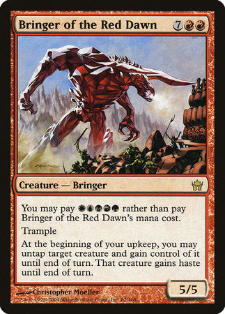 Bringer of the Red Dawn [Fifth Dawn] | The Time Vault CA