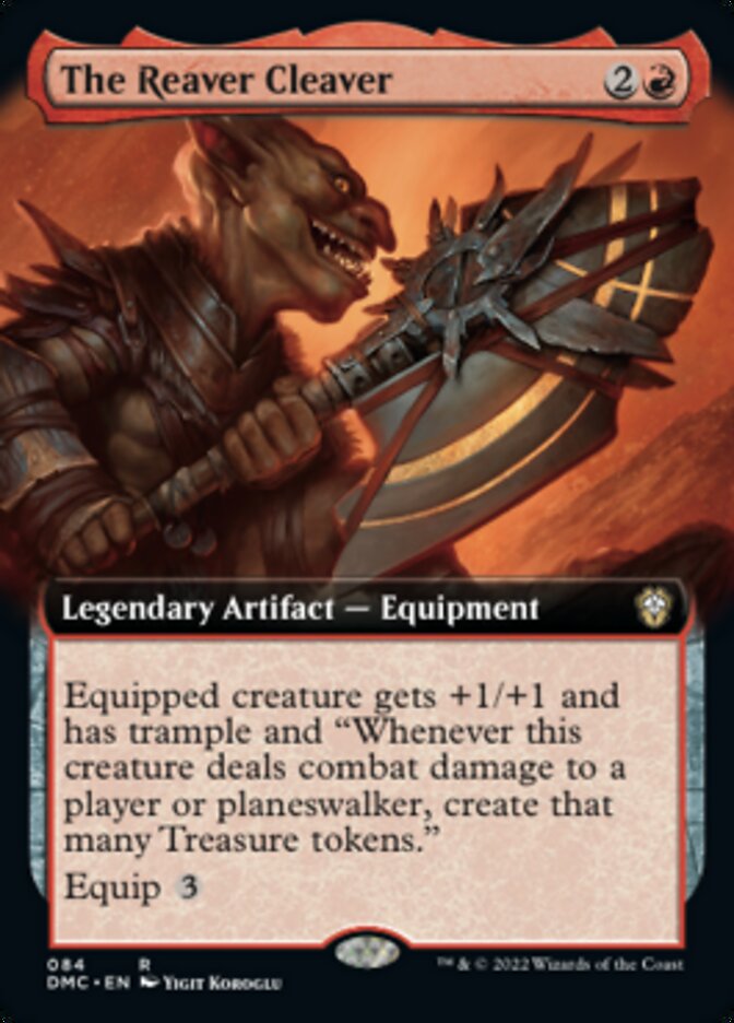 The Reaver Cleaver (Extended Art) [Dominaria United Commander] | The Time Vault CA