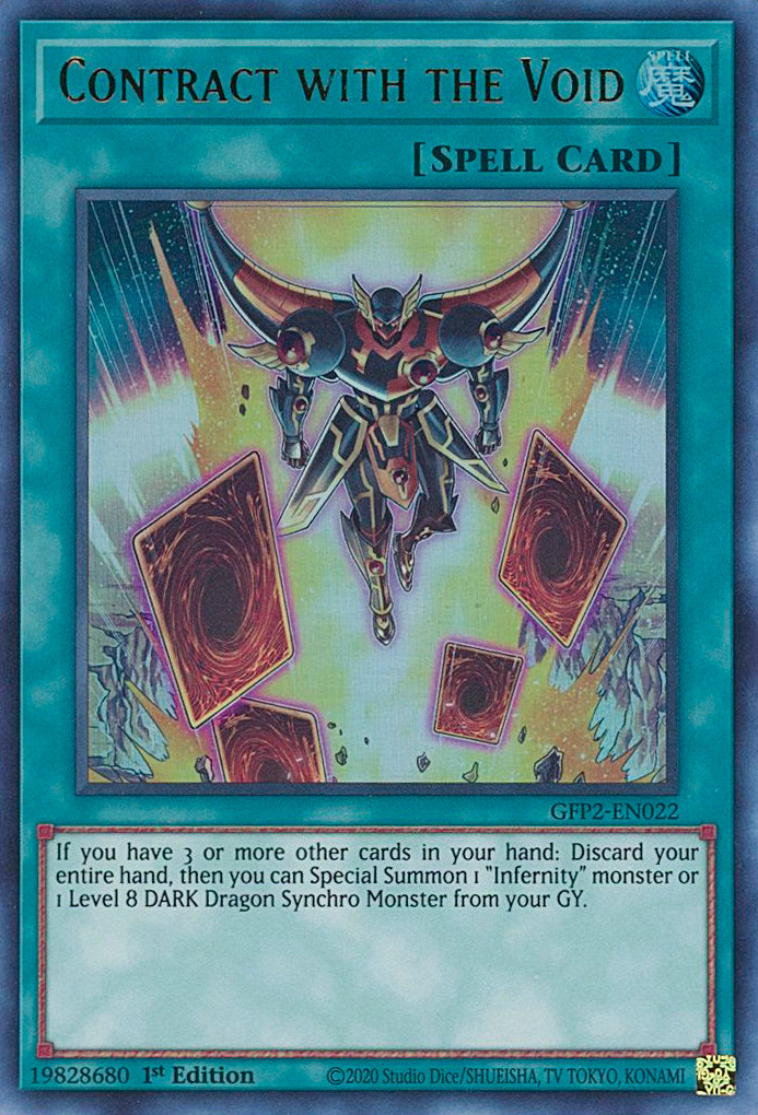 Contract with the Void [GFP2-EN022] Ultra Rare | The Time Vault CA