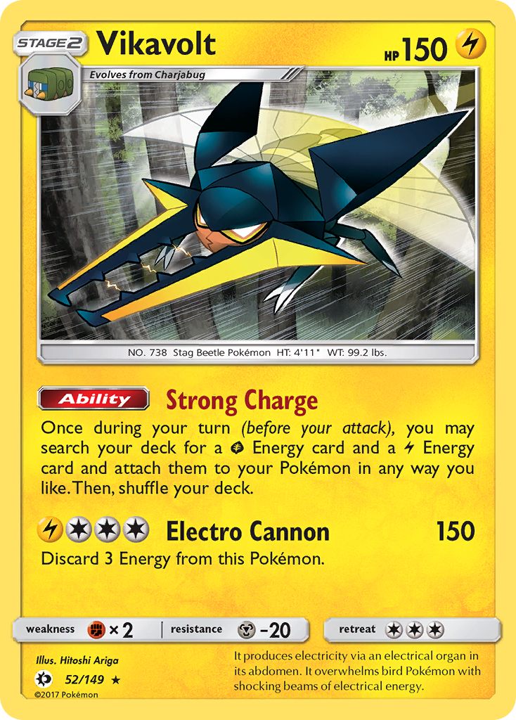 Vikavolt (52/149) [Sun & Moon: Base Set] | The Time Vault CA