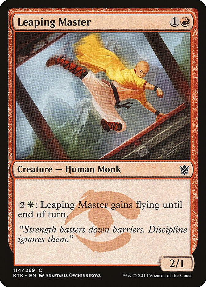 Leaping Master [Khans of Tarkir] | The Time Vault CA