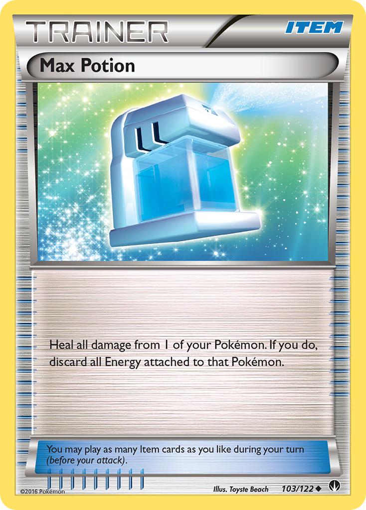 Max Potion (103/122) [XY: BREAKpoint] | The Time Vault CA