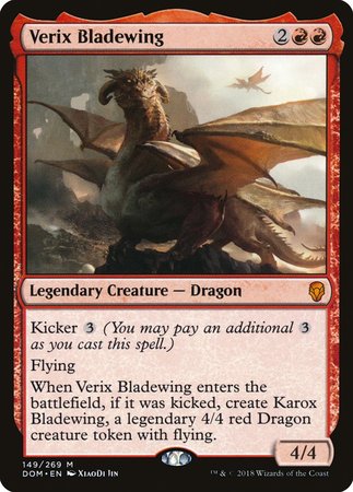 Verix Bladewing [Dominaria] | The Time Vault CA