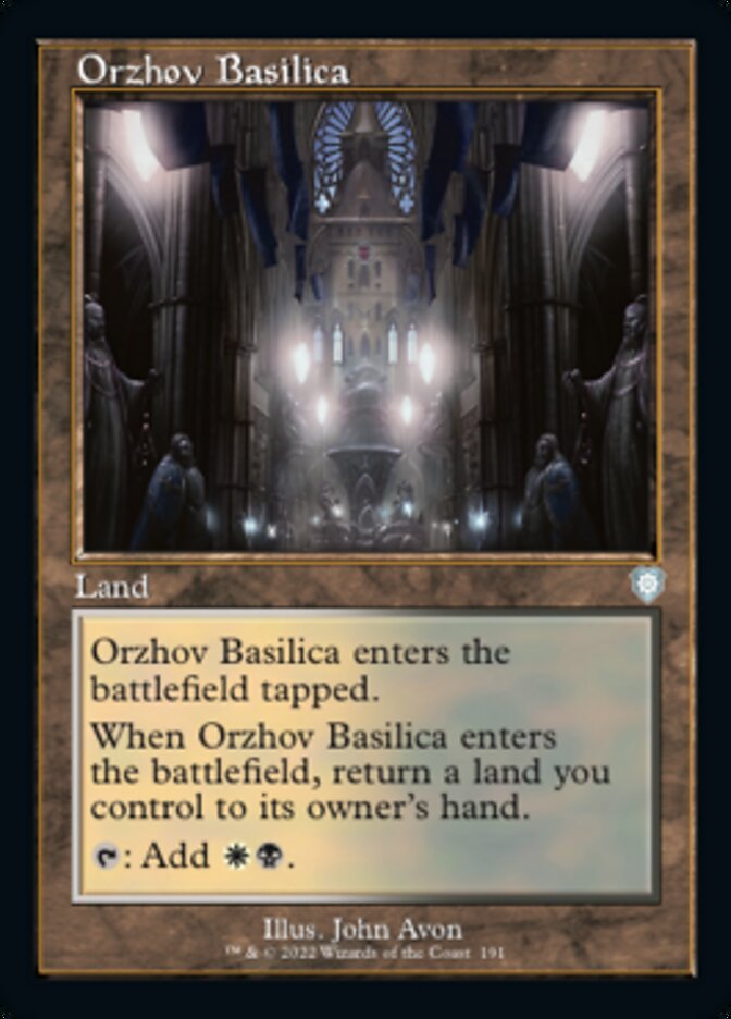 Orzhov Basilica (Retro) [The Brothers' War Commander] | The Time Vault CA