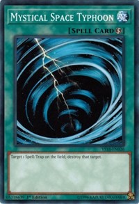 Mystical Space Typhoon [YS18-EN026] Common | The Time Vault CA