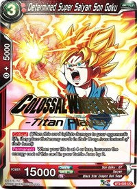Determined Super Saiyan Son Goku (Titan Player Stamped) [BT3-005] | The Time Vault CA