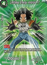 Limitless Energy Android 17 [EX03-17] | The Time Vault CA