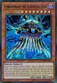 Umbramirage the Elemental Lord [CYHO-EN019] Super Rare | The Time Vault CA