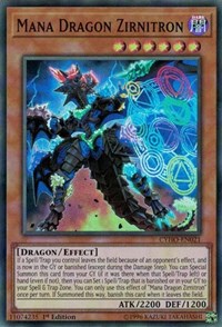 Mana Dragon Zirnitron [CYHO-EN021] Super Rare | The Time Vault CA