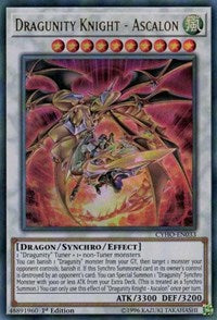 Dragunity Knight - Ascalon [CYHO-EN033] Ultra Rare | The Time Vault CA