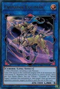 Crusadia Equimax [CYHO-EN044] Ultra Rare | The Time Vault CA