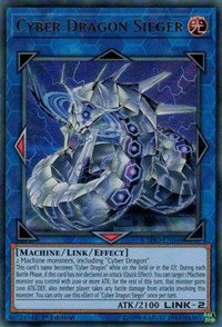 Cyber Dragon Sieger [CYHO-EN046] Ultra Rare | The Time Vault CA