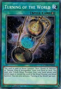 Turning of the World [CYHO-EN058] Common | The Time Vault CA