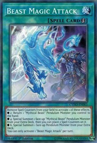 Beast Magic Attack [CYHO-EN063] Common | The Time Vault CA