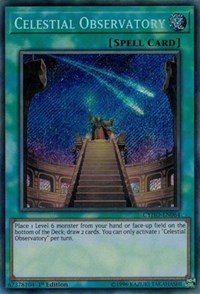 Celestial Observatory [CYHO-EN064] Secret Rare | The Time Vault CA