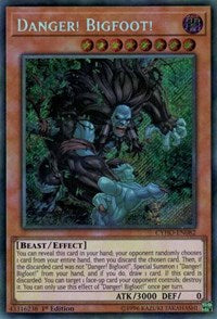 Danger! Bigfoot! [CYHO-EN082] Secret Rare | The Time Vault CA