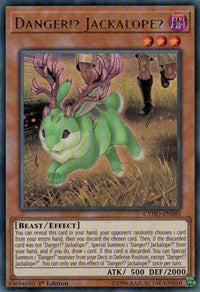 Danger!? Jackalope? [CYHO-EN085] Ultra Rare | The Time Vault CA