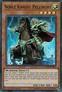 Noble Knight Pellinore [CYHO-EN090] Super Rare | The Time Vault CA