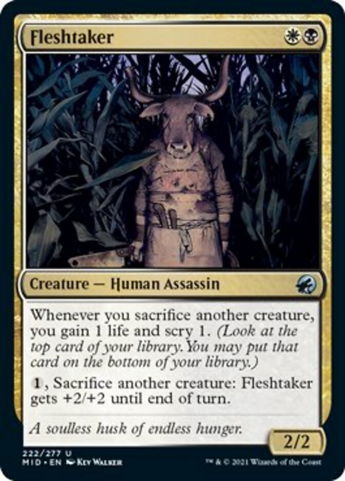 Fleshtaker [Innistrad: Midnight Hunt] | The Time Vault CA