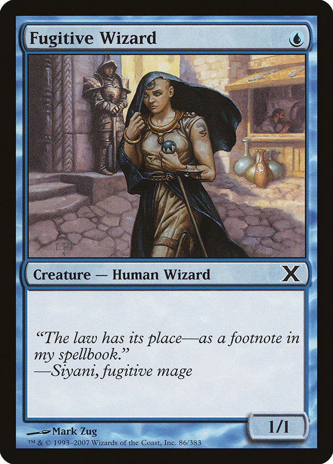 Fugitive Wizard [Tenth Edition] | The Time Vault CA