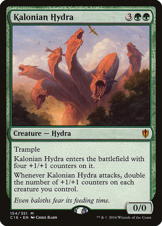 Kalonian Hydra [Commander 2016] | The Time Vault CA