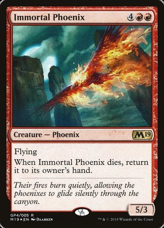 Immortal Phoenix (2018 Gift Pack) [M19 Gift Pack] | The Time Vault CA