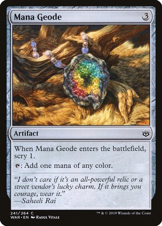 Mana Geode [War of the Spark] | The Time Vault CA