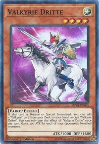 Valkyrie Dritte [SHVA-EN001] Super Rare | The Time Vault CA