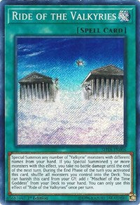 Ride of the Valkyries [SHVA-EN006] Secret Rare | The Time Vault CA