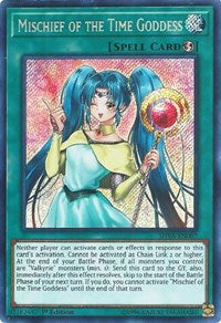 Mischief of the Time Goddess [SHVA-EN007] Secret Rare | The Time Vault CA