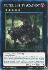 Outer Entity Azathot [SHVA-EN018] Secret Rare | The Time Vault CA