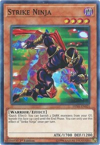 Strike Ninja [SHVA-EN021] Super Rare | The Time Vault CA