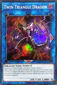 Twin Triangle Dragon [OP08-EN006] Super Rare | The Time Vault CA