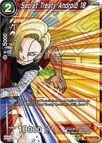 Secret Treaty Android 18 [TB2-009] | The Time Vault CA