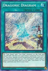 Dragonic Diagram [MP18-EN015] Secret Rare | The Time Vault CA