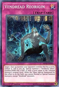 Vendread Reorigin [MP18-EN090] Secret Rare | The Time Vault CA