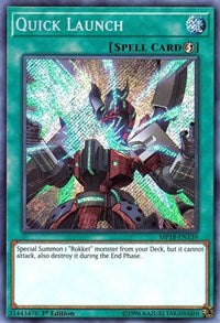 Quick Launch [MP18-EN139] Secret Rare | The Time Vault CA