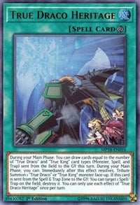 True Draco Heritage [MP18-EN016] Ultra Rare | The Time Vault CA