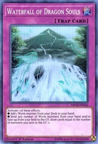 Waterfall of Dragon Souls [MP18-EN024] Super Rare | The Time Vault CA