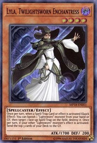 Lyla, Twilightsworn Enchantress [MP18-EN051] Super Rare | The Time Vault CA
