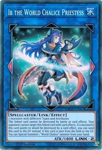 Ib the World Chalice Priestess [MP18-EN067] Super Rare | The Time Vault CA