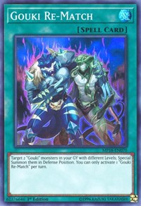 Gouki Re-Match [MP18-EN070] Super Rare | The Time Vault CA