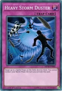 Heavy Storm Duster [MP18-EN086] Super Rare | The Time Vault CA