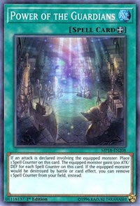 Power of the Guardians [MP18-EN208] Super Rare | The Time Vault CA