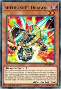 Shelrokket Dragon [MP18-EN175] Rare | The Time Vault CA